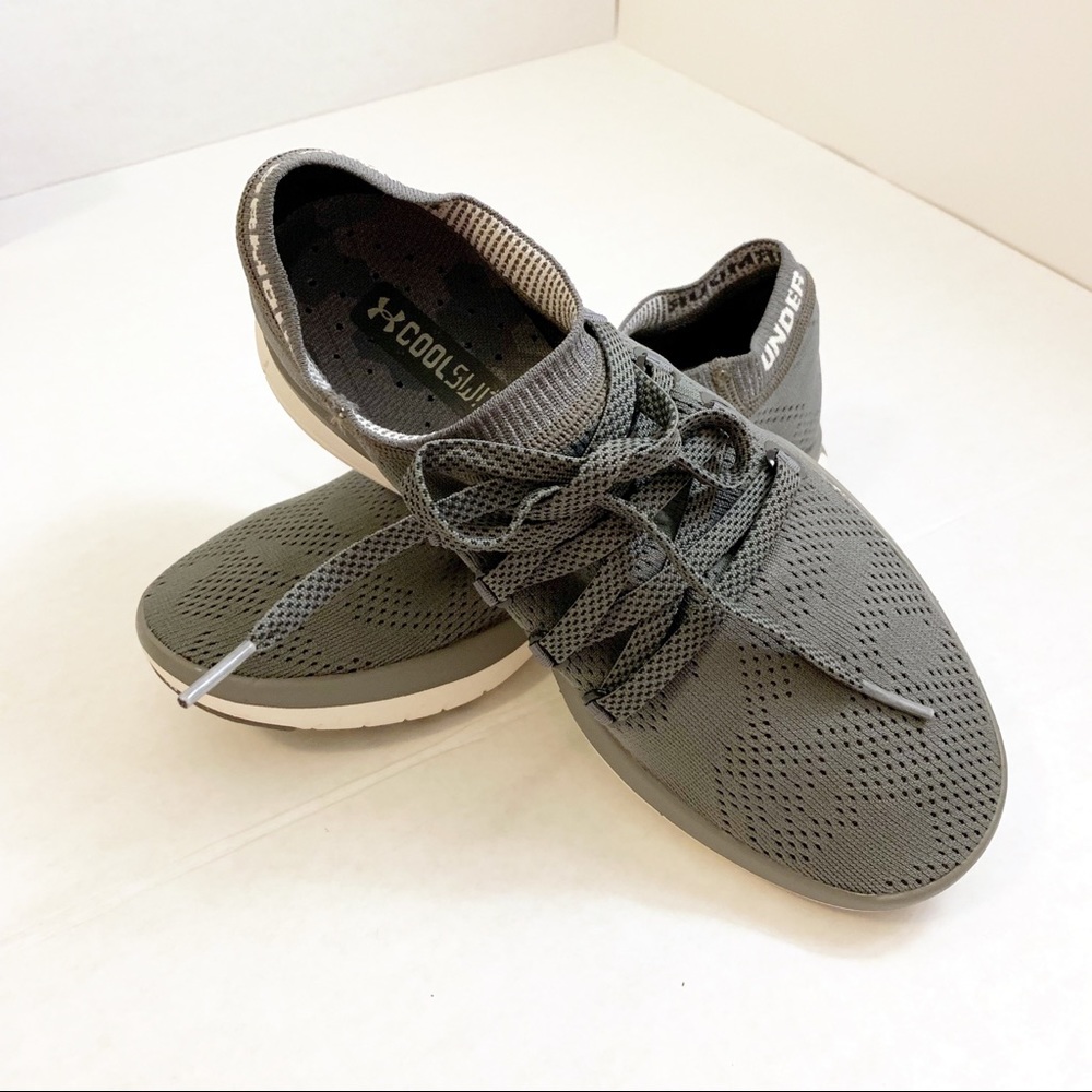 Under Armour coolswitch grayrunning shoes Sz 61/2